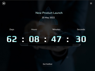 Daily UI #014 | Countdown Timer