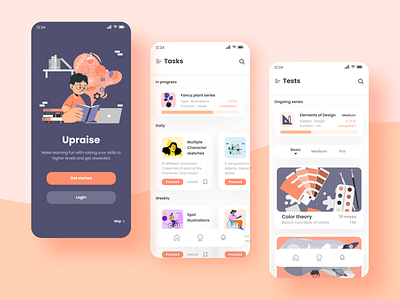 Upraise app for students