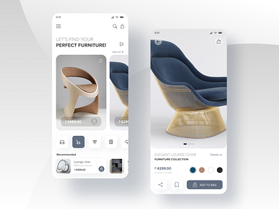 Furniture App app app design design furniture furniture app interaction design mobile ui ui design ui ux