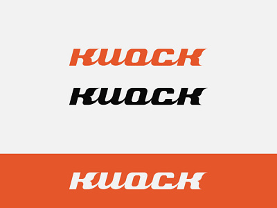 KIOSK (Киоск) - concept logotype design graphic design illustration logo