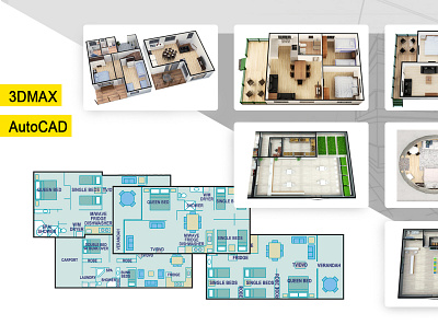 2D & 3D floor plan 2d drawing 2d floorplan 3d floor plan architecture architecture design floorplan interior