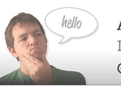 hello photo slide speech sticker