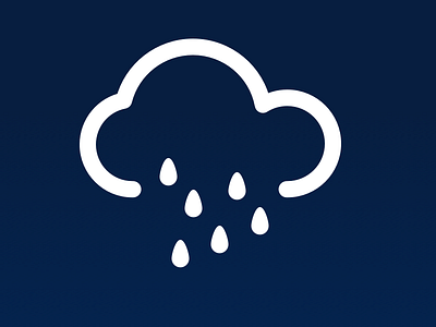 Rain Icon cloud fog icon icons rain snow sun symbol thunder weather