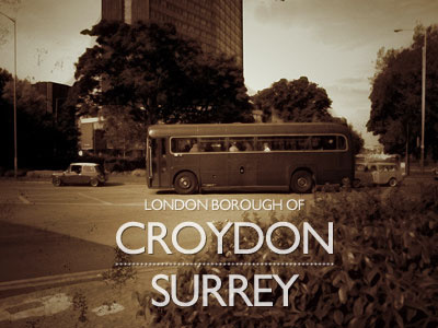 London Borough of Croydon bus croydon state