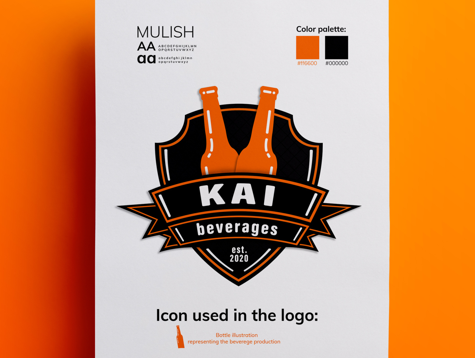 Beverages Company Logo Design by BelduraDesigns on Dribbble
