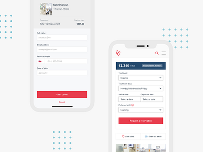 booknowmed / Mobile app appdesign booking clinic health app medical medical app responsive responsive design travel ui uxdesign web