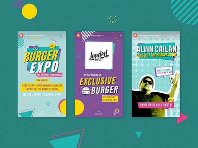Burger Expo / Insta Stories
