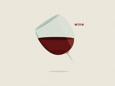 Wine illustration [large view included] alcohol design identity illustration minimal vector wine