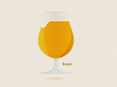 Beer illustration [large view included] alcohol beer design identity illustration minimal vector