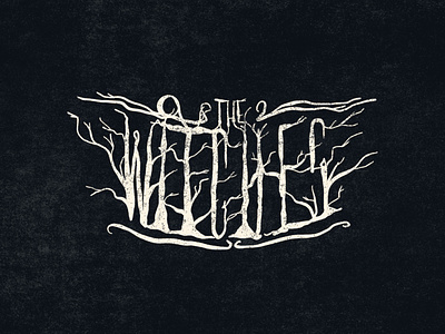 The Witches - Logo gothic handlettering illustration illustrator lettering