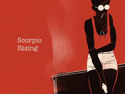 Scorpio Rising - Part 1 70s character comics digital art illustration illustrator novel procreate pulp scorpio rising vector