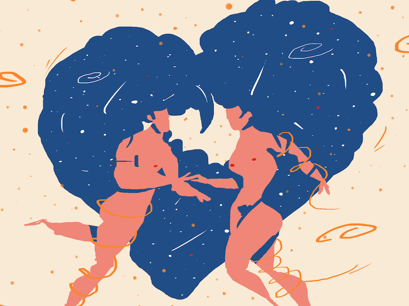 Valentine dribbble