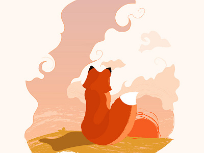 A Fox In The Evening [Full View incl.]