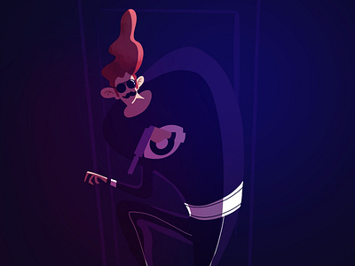 Master Evil Spy : The Eye 😎 art cartoon character design illustration illustrator procreate spy
