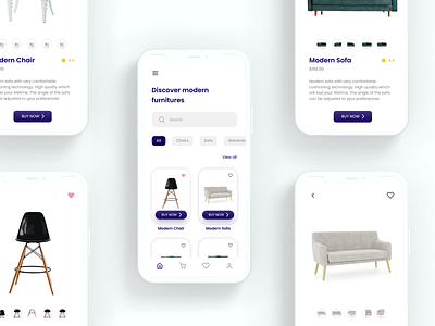 Furniture App android app app design branding design ios app design ui uidesign ux uxdesign webdesign