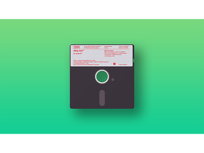 A Nice Floppy Disk branding design graphic design illustration minimal typography vector