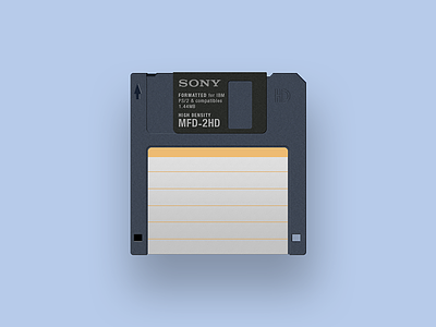 3,5" Floppy Disk branding design graphic design illustration minimal typography vector