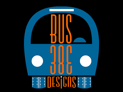 Bus383 Logo illustration logo