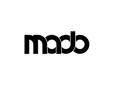 MADO branding design illustrator logo minimal typography vector