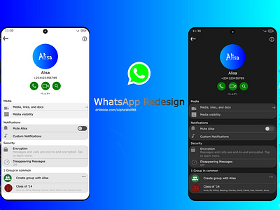 WhatsApp Redesign