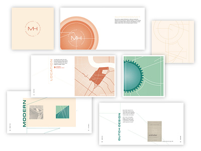 Malen Huis Look Book branding design graphic design illustration