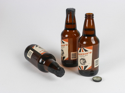 Blondin's Daring IPA branding design graphic design packaging