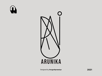 Arunika art branding design graphic design icon illustration illustrator logo ui vector