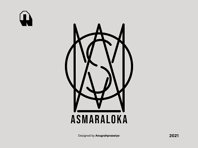 Asmaraloka art branding design graphic design icon illustration illustrator logo ui vector