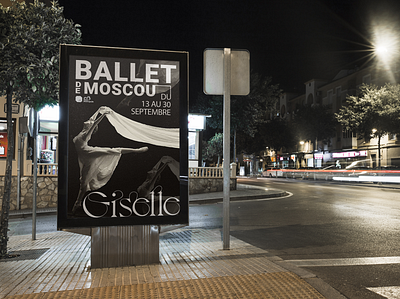 création d'affiche de ballet affiche graphic design poster