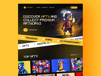 NFT Website Design