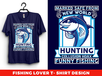 fishing lover t-shirt design