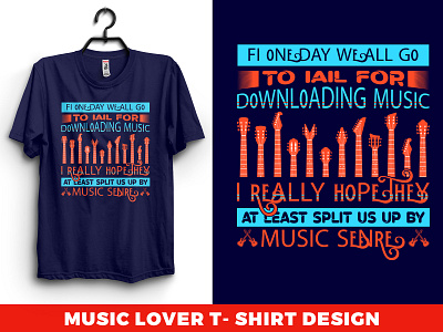 music lover t-shirt design