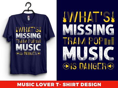 music lover t-shirt design