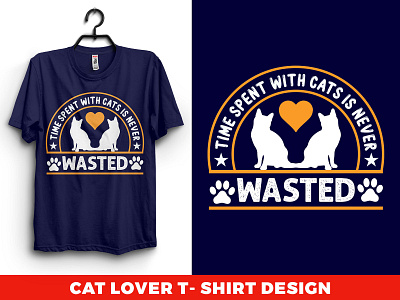 Cat lover t-shirt design cat catdesign catlover cats catsdesign catslover catstshirt catstshirtdesign cattshirt cattshirtdesign tee tees