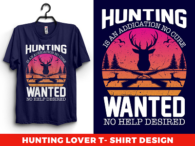 hunting lover t-shirt design branding hunting huntingdesign huntinglover huntingtshirt huntingtshirtdesign moderntshirt newtshirt tee tees tshirtdesign