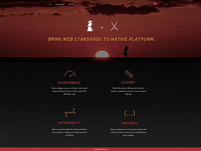 samurai webdesign samurai sunset web