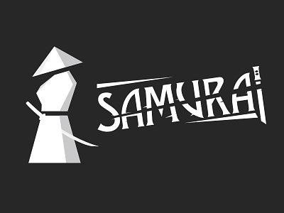 Samurai logo ronin samurai