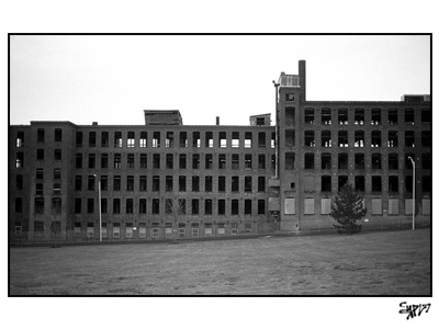 Old Stanley 35mm abandoned analog black and white film photography monochrome photography print