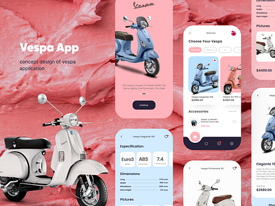 vespa app design