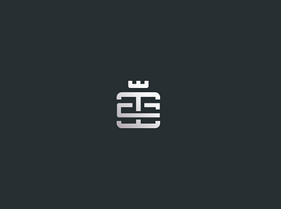 CI Logo geometric icon lettering line logo mark minimal monogram monogram letter mark symbol