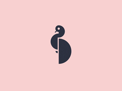 Pigeon test animal ave bird insignia logo logomark pigeon symbol