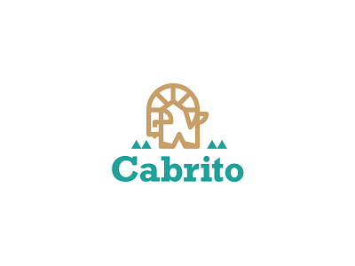 Cabrito logo animal capricorn geometric geometry goat icon illustration insignia line logo mark mexico minimal minimalist logo symbol