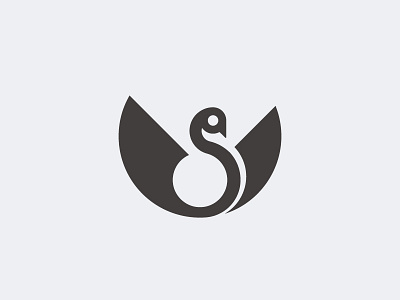 Swan logo animal beauty bird geometric geometry icon illustration insignia logo minimal spiritual swan symbol