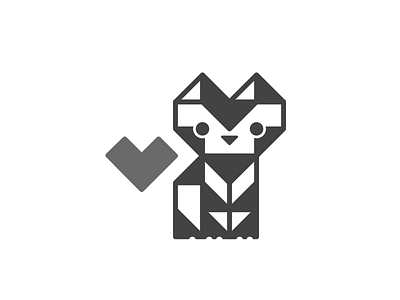 Cat Illustration animal art cat cute geometric icon illustration logo symbol