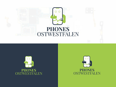 Phone Repair Shop Logo Design