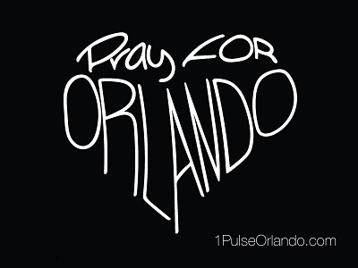 1 Pulse Orlando Heart Dribbble