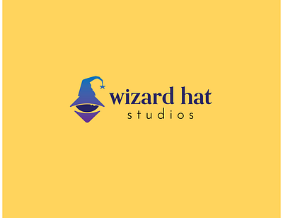 Wizard Hat Studios Logo graphic design logo