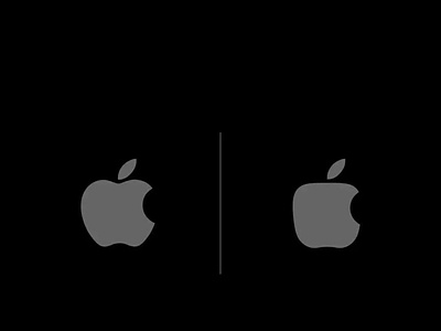 Apple logo design