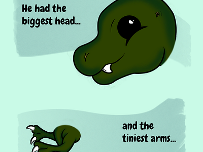 TinyRex Children's Book Page 2