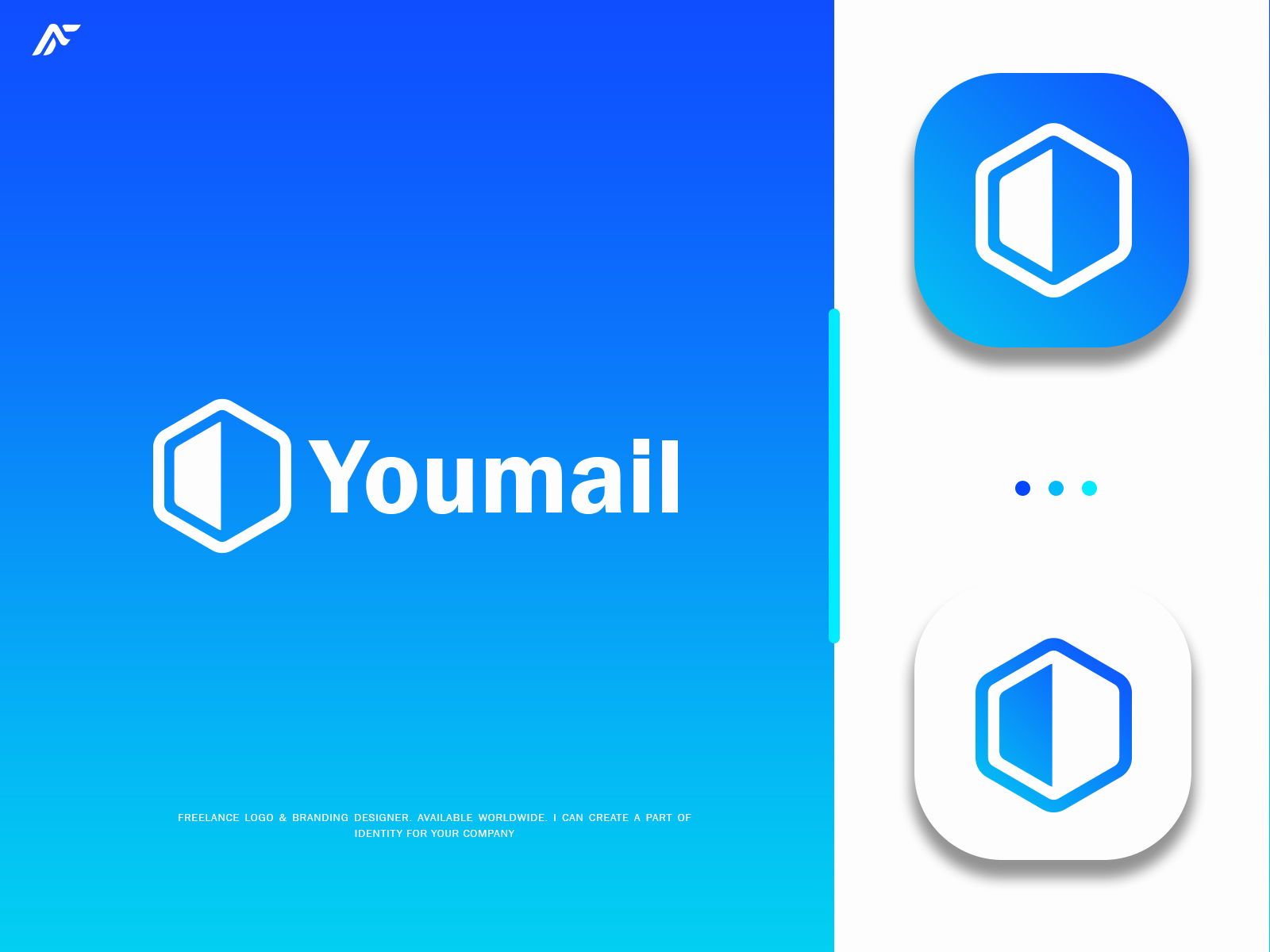 youmail-logo-design-by-afworks-on-dribbble